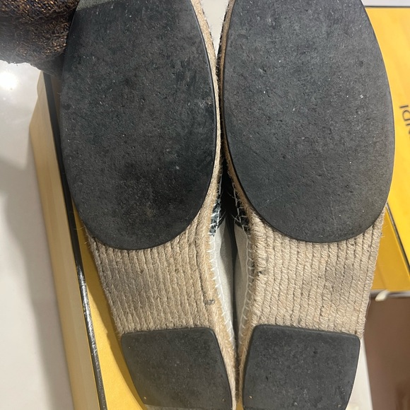Fendi espadrille FF size 12us/11uk - Picture 5 of 14